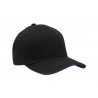 Cap - mod. 4210:Black, Cotton, Blue